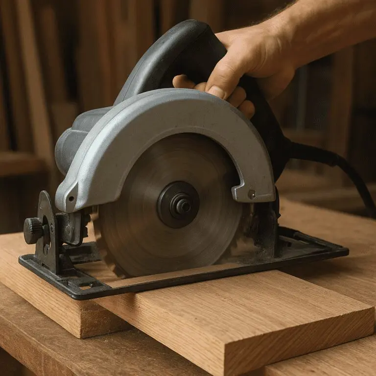 Pilarka tarczowa ręczna - maszyna do cięcia