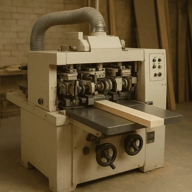 Strugarka czterostronna - maszyna do obróbki kantówek