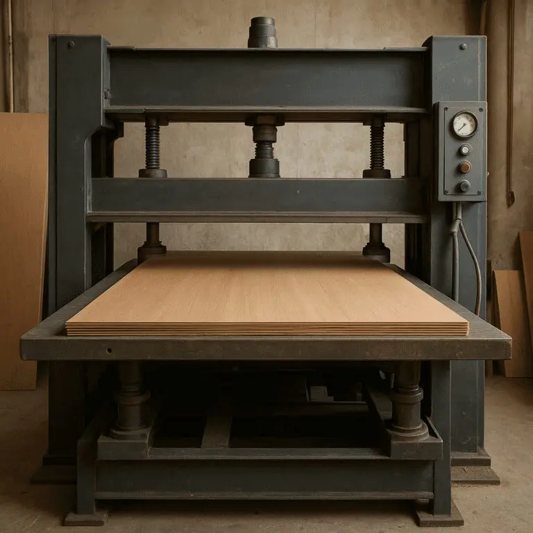 Prasa do forniru - maszyna do fornirowania