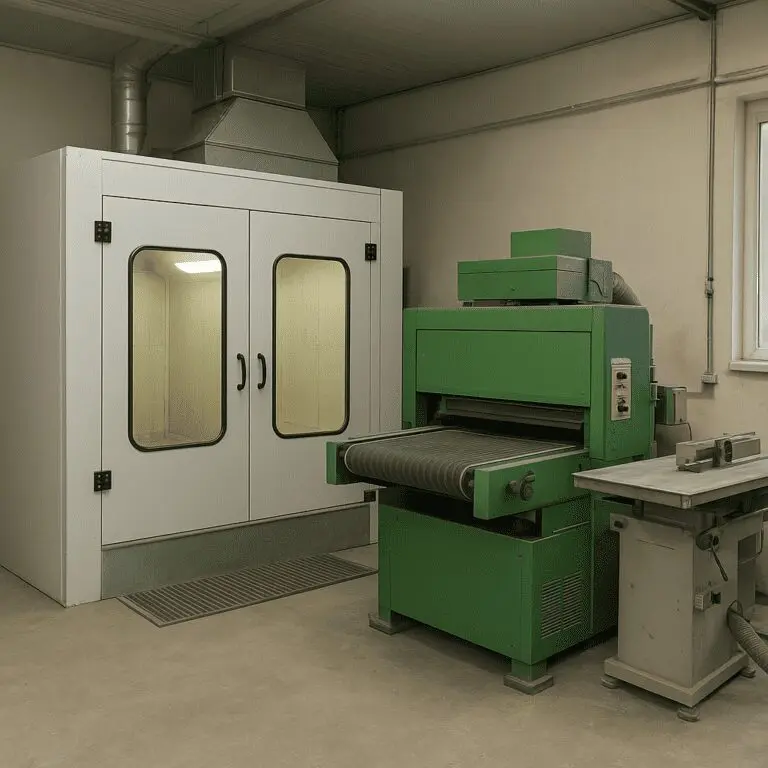 Kabina lakiernicza - maszyna do wykańczania