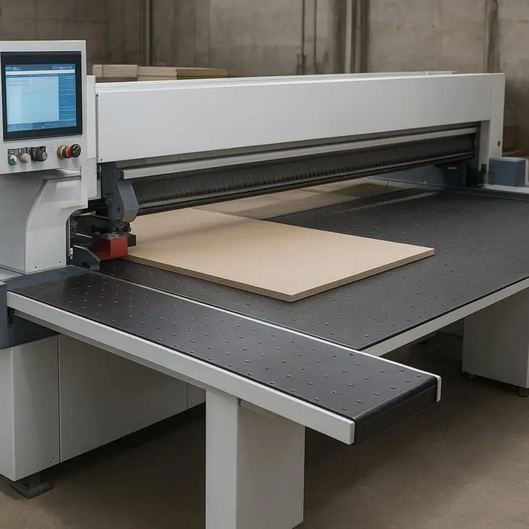 Piła belkowa CNC - maszyna do rozkroju płyt