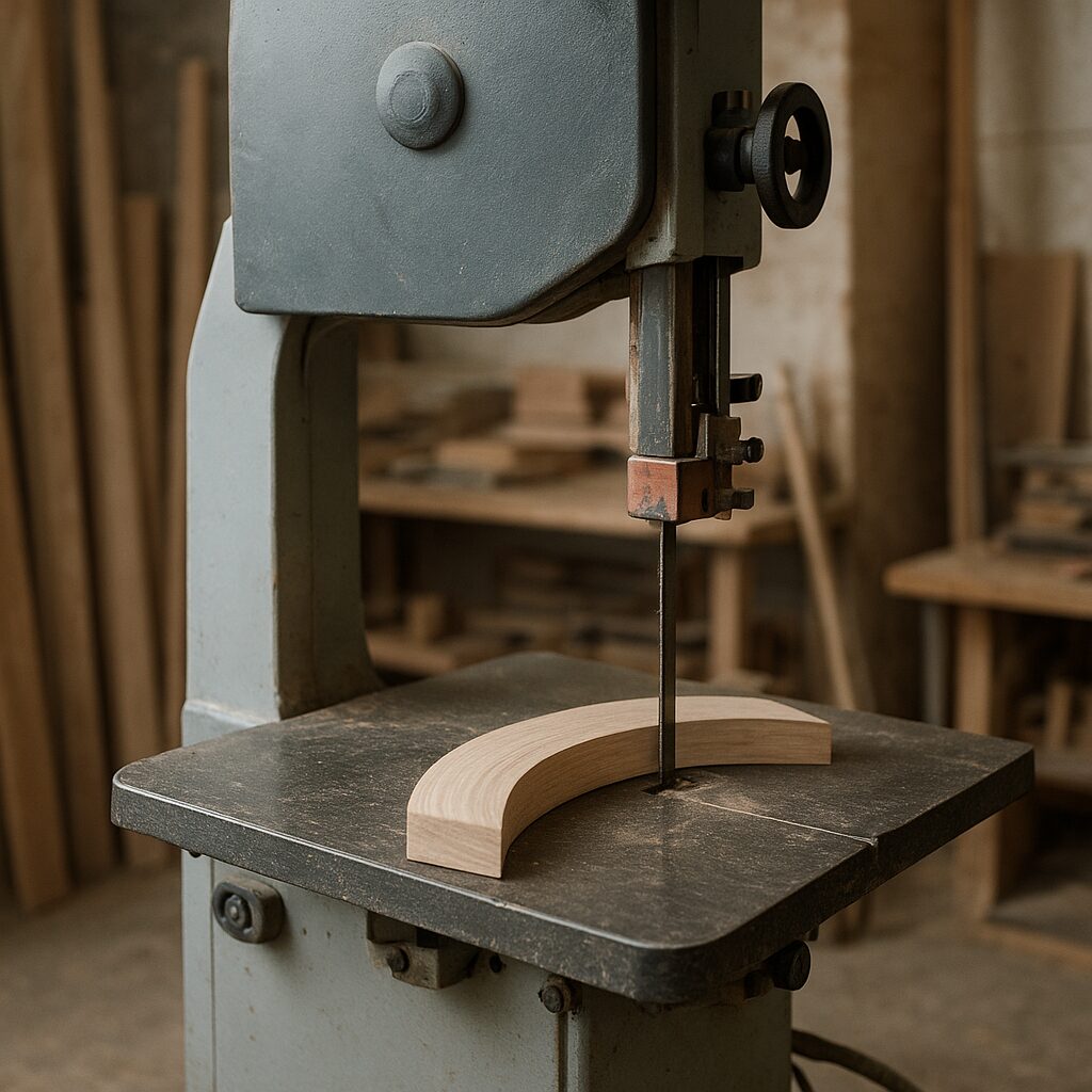 Piła taśmowa - maszyna do cięcia krzywoliniowego