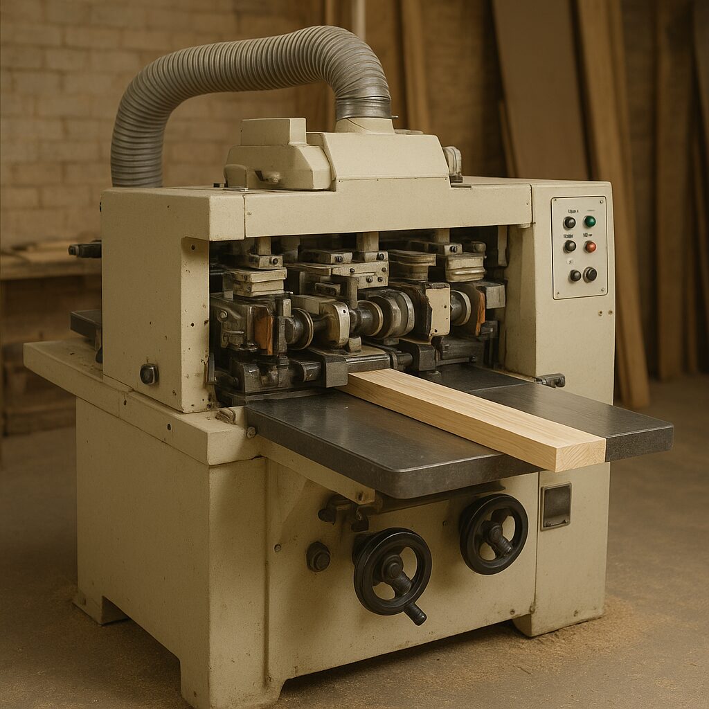 Strugarka czterostronna - maszyna do obróbki kantówek