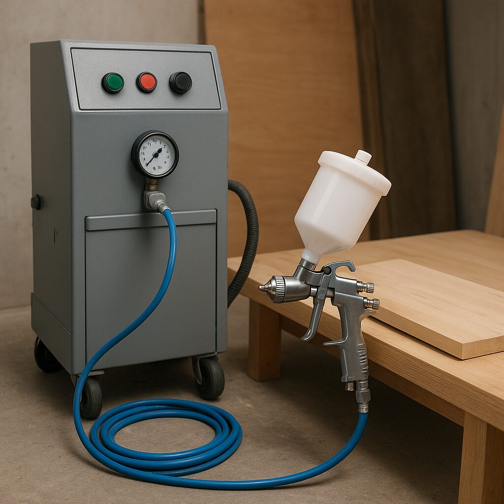 Agregat lakierniczy - maszyna do lakierowania