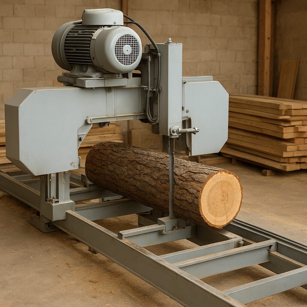 Pilarka belkowa - maszyna do rozkroju