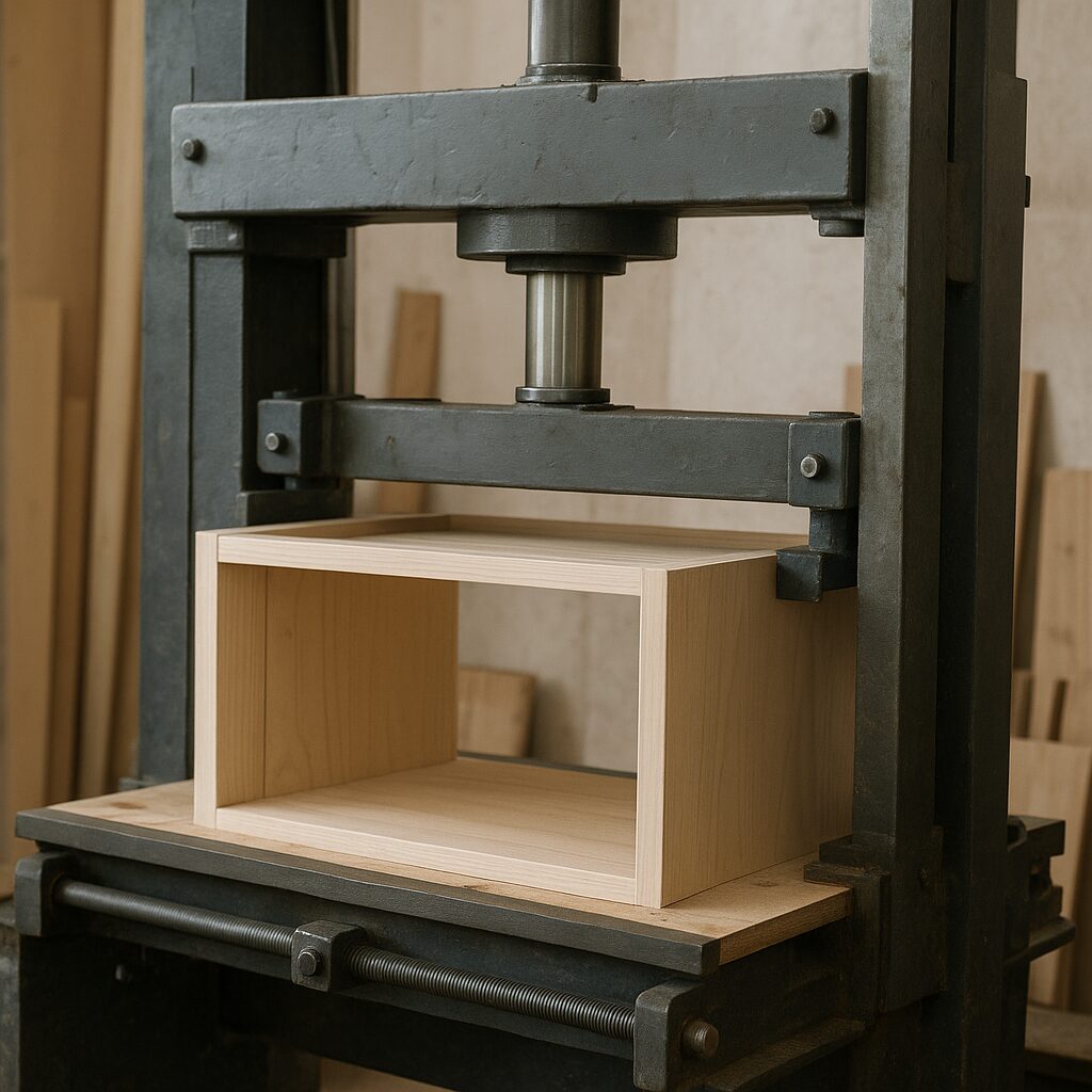 Prasa montażowa - maszyna do składania mebli