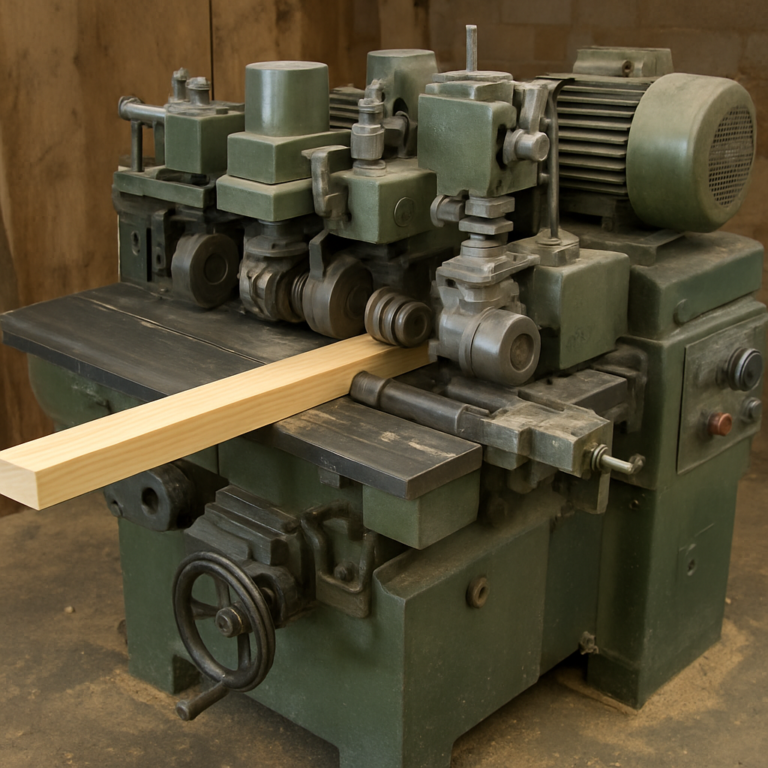 Strugarka wielostronna - maszyna do obróbki drewna