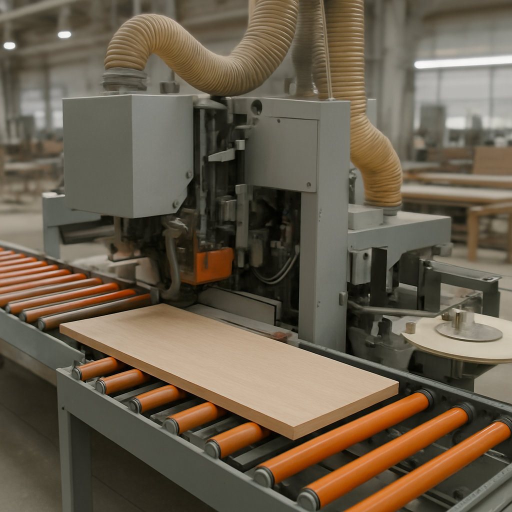Linia do oklejania krawędzi - linia produkcyjna