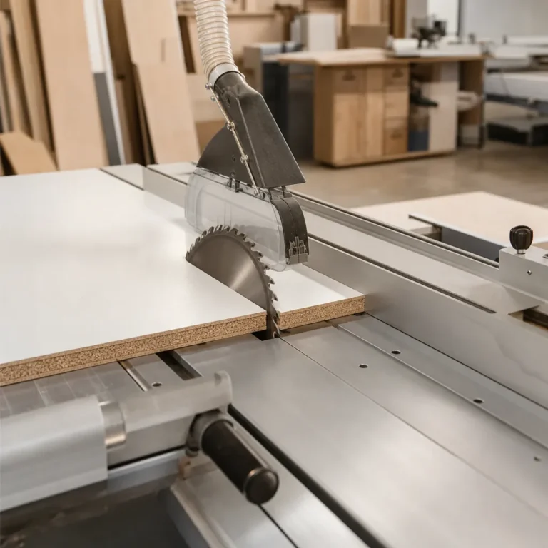 Tarcza do płyty laminowanej – jak uzyskać czystą krawędź